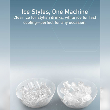 Moxedo Electric Countertop Automatic Ice Maker Machine