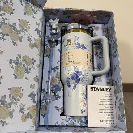 Stanley x LoveShackFancy Floral Quencher Tumbler 40oz with Handle & Straw