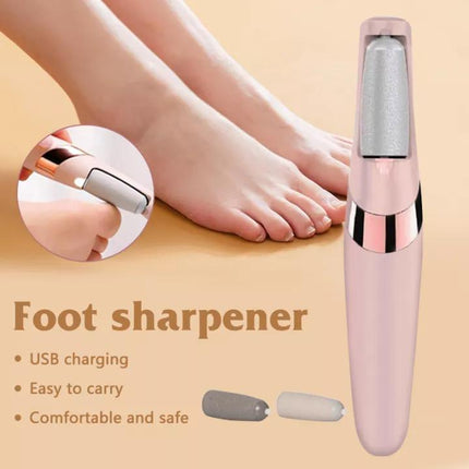Rechargeable Electric Foot Callus Remover Pedicure Machine Foot Grinder for - Home Spa Pedicure Experience - Removes Dry Skin for Smoother Feet
