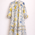 Blue & Yellow Floral