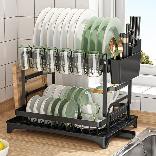 Dish drying rack