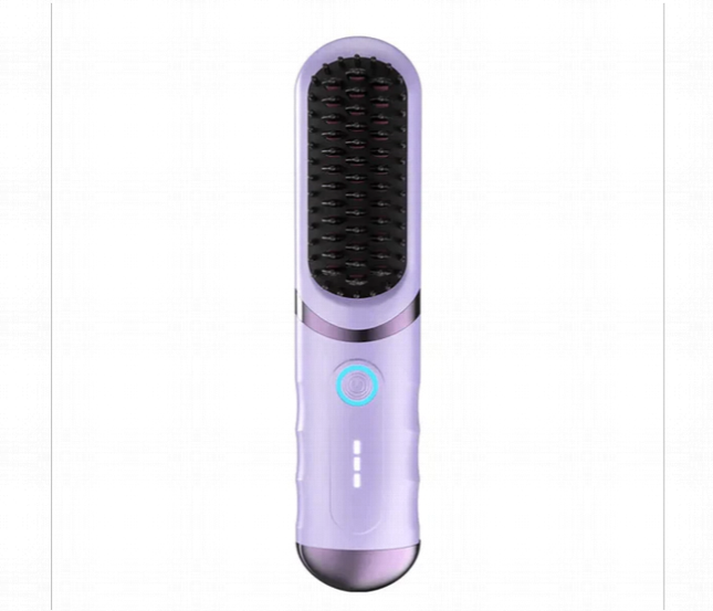 💜 Wireless Straightening Mini-Comb - Style Anywhere, Anytime