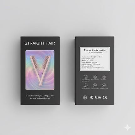 Portable Straight hair comp