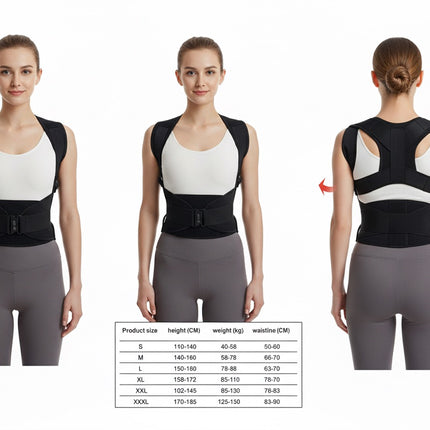 Molded Compression Vest: Instant Posture Support & All-Day Comfort