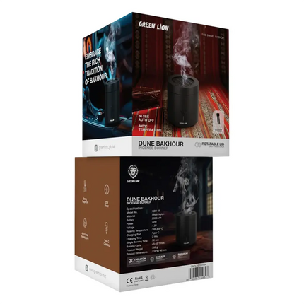 Green Lion Dune Mini Incense Burnt Bakhour