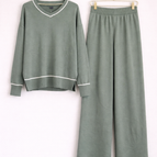 Olive Green Knit Set