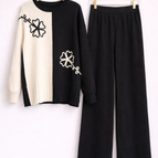 Classic Black Knit Set