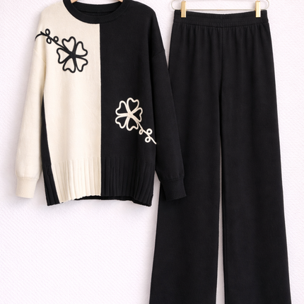 Sweater Co-Ord Set – Top & Pants
