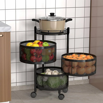 Kitchen Round Shelf 3 Layer