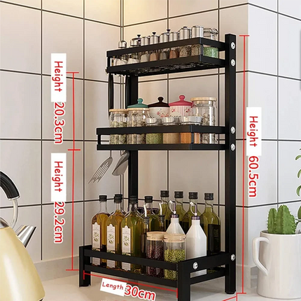 Kitchen Spice Rack 3 Tier
