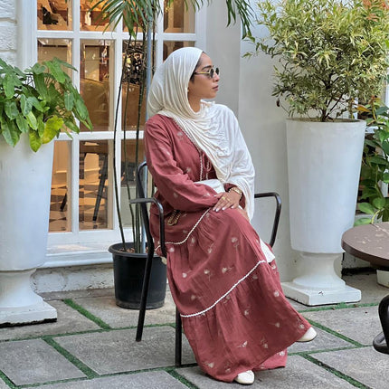 Floral Tiered Maxi Skirt & Crop Jacket Set