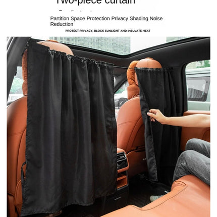 Car Privacy Curtains & Magnetic Sunshades for Camping & Napping