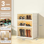3 Compartments (66 cm) / White
