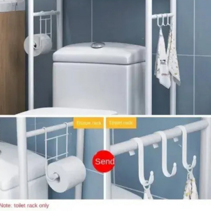 Over-The-Toilet Storage Rack – 3-Tier Bathroom Organizer Shelf