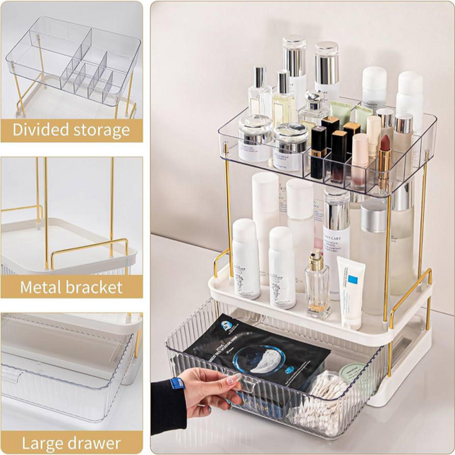 Cosmetics and Perfumes Organizer Display Rack