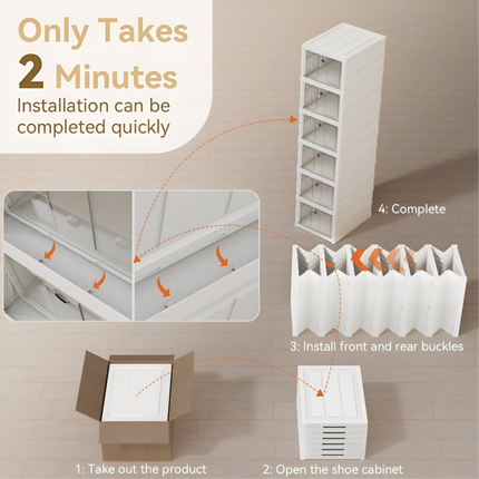 Quick Installation Premium Telescopic Shoe Storage Rack