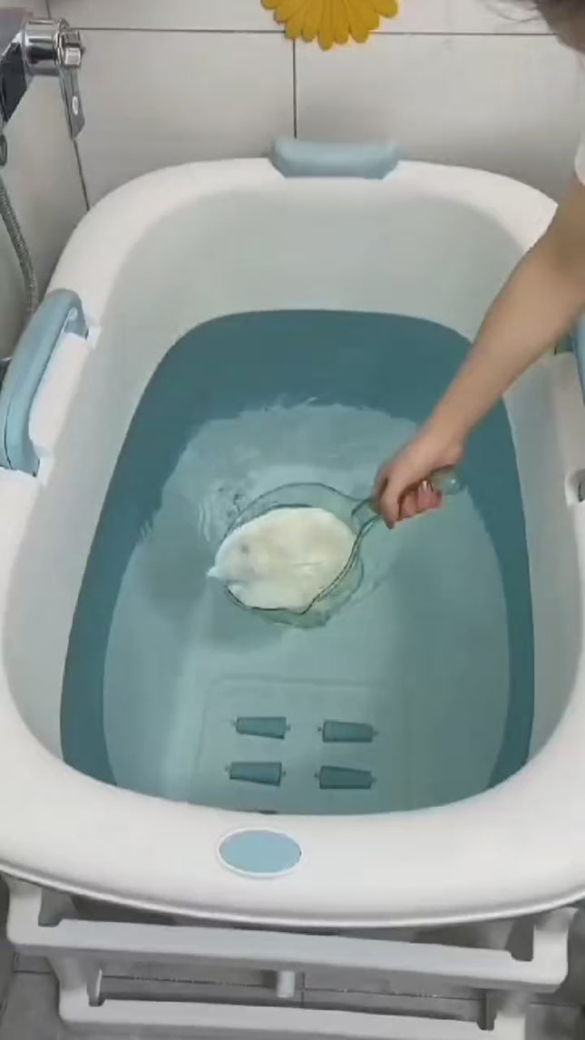 Portable Collapsible Soaking Bathtub for Adults | Home Spa Tub
